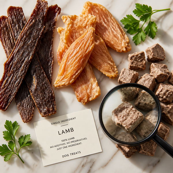 Single Ingredient Dog Treats: The Healthiest Choice