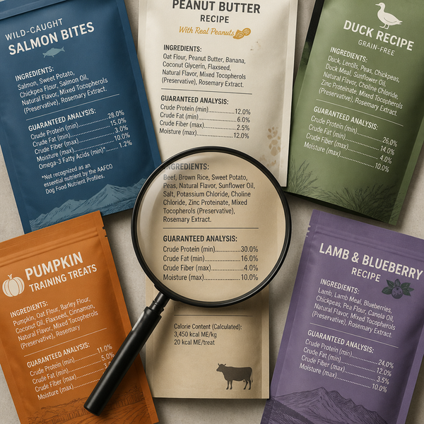 How to Read a Pet Treat Ingredient Label