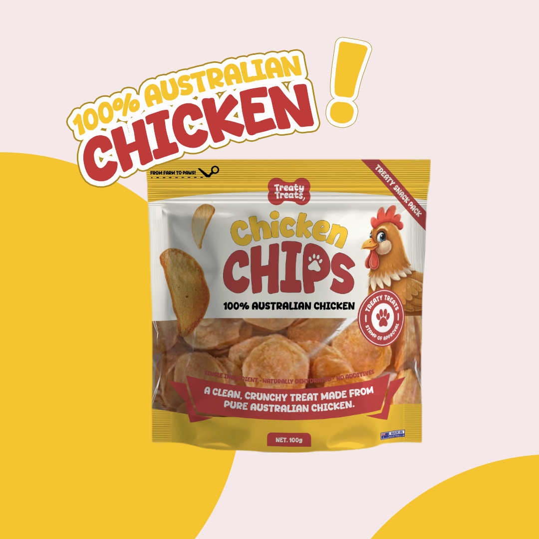 Chicken Chips | Single ingredient Human Grade Meat Treats 100gm