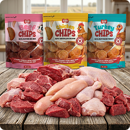 Concentrated Real Meat In Every Bite!